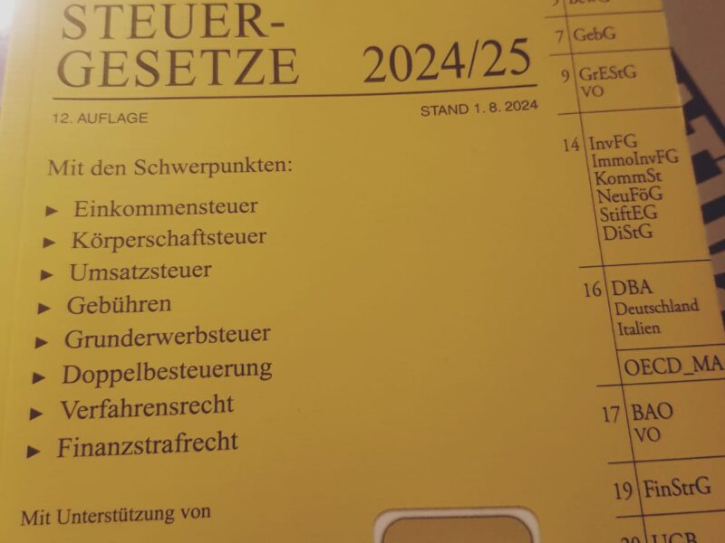 Steuerrecht lernen